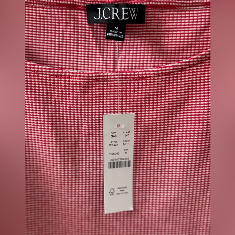 J. Crew Ruffle Sleeve Top - Picture 2 of 3